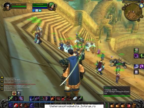 a 5 zi de cand joc wow .. la un conntest in gubishi arena .. hoardele sunt pe partea cealanta :p